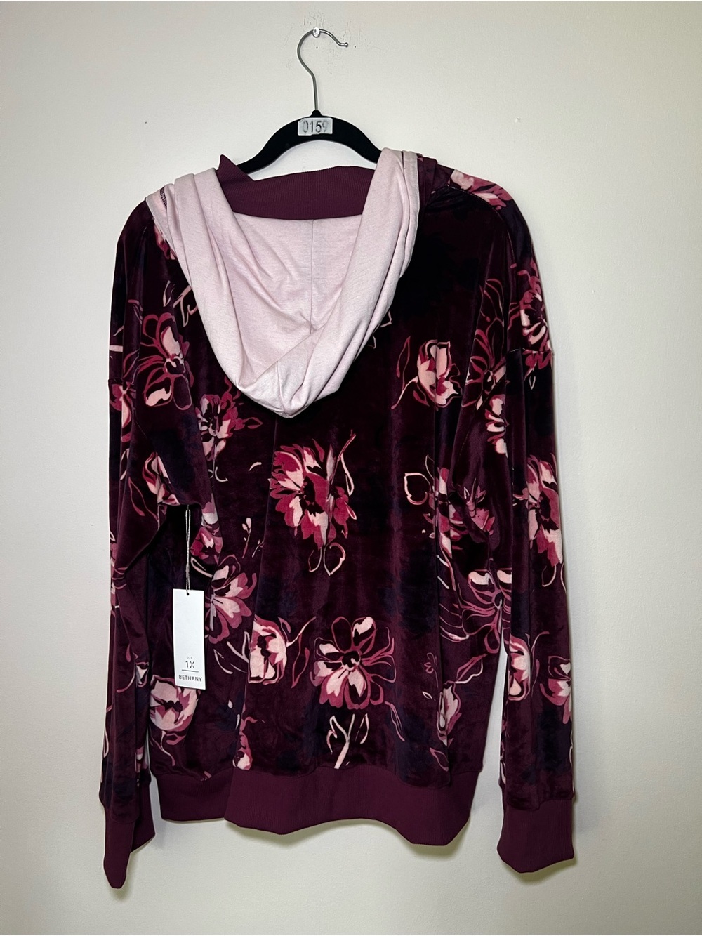 LuLaRoe Bethany Cozy Zip Front Hoodie - Picture 5 of 6